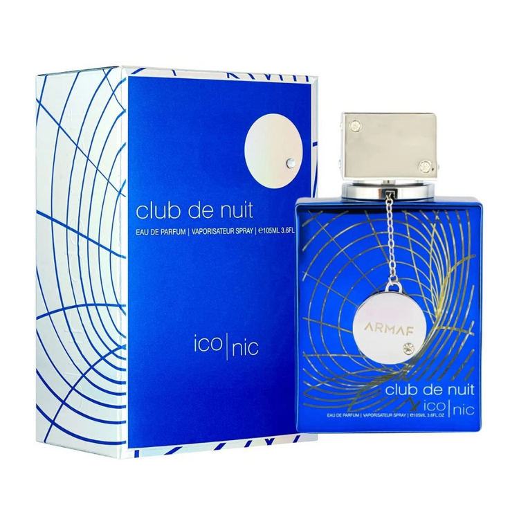 Club de Nuit Blue Iconic Men’s EDP Spray 3.6 oz – 100% Authentic